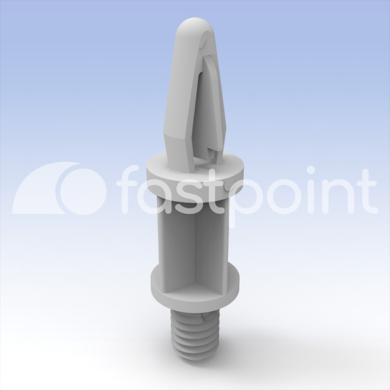 Separador M4 con clip orificio Ø 4.0