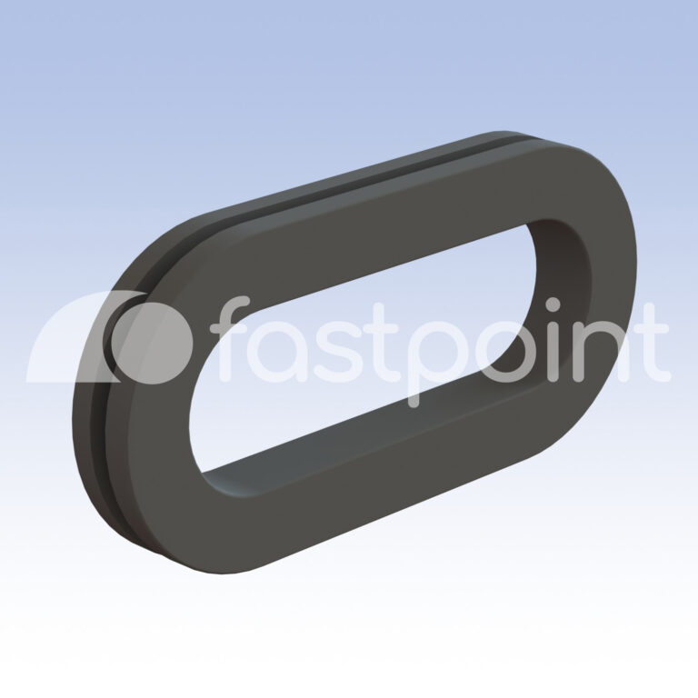 Pasacables ovalado