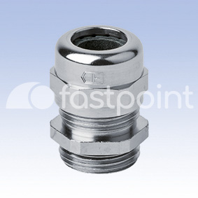 Prensaestopas en latón y pase métrico IP68