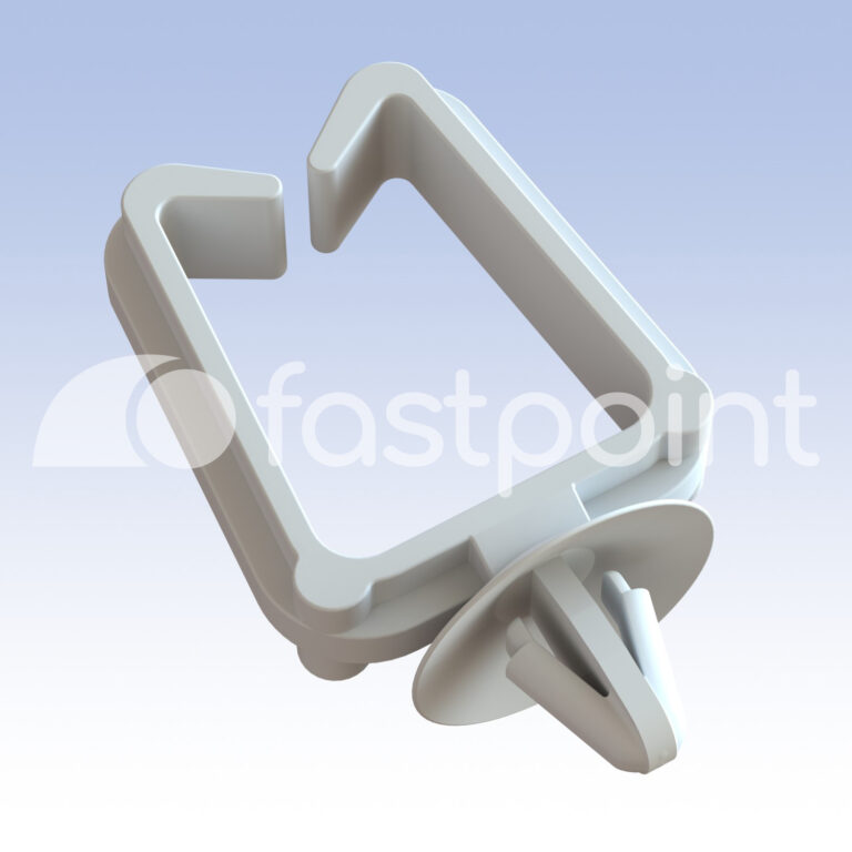 Pasacables de inserción superior para orificio Ø 4,8 - 6,5 mm.