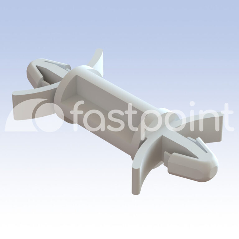 Separador doble clip tipo flecha