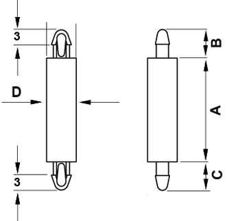 Pasacables SNAP-FIT IP67 / IP65