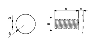 PASACABLES CON ANCLAJE DE INSERCIÓN LATERAL