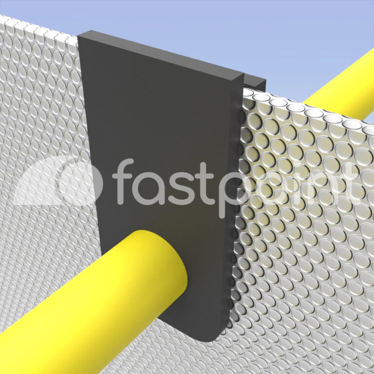 Pasacables para cantos con membrana