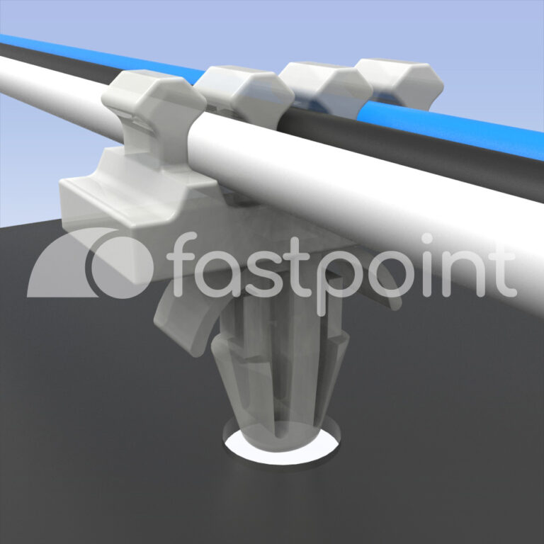 Pasacables de inserción superior para orificio de Ø 2,5