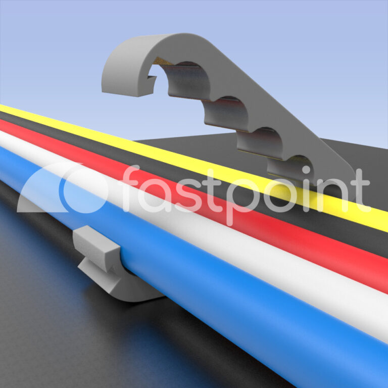 Grapa para cables de Ø 3.7