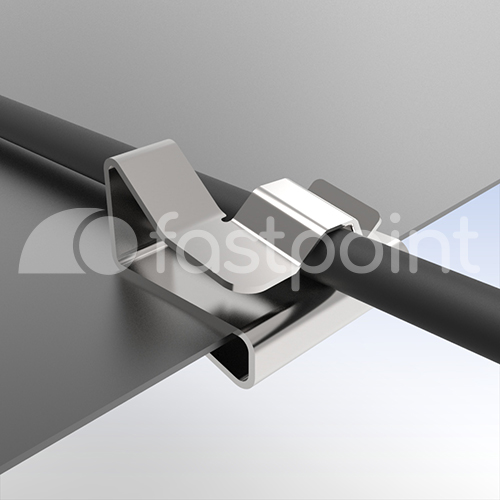 Clip para cableado 90°