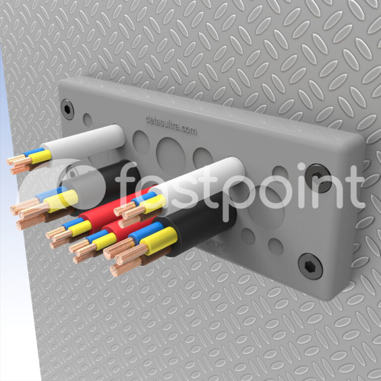 Entrada de cables con marco interno ATEX