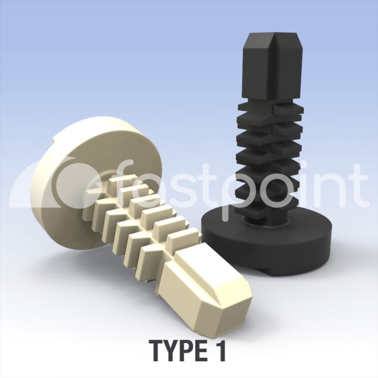 Remache estriado para orificio Ø 4,0 - Ø 7,2