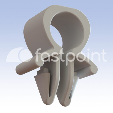 Pasacables con anclaje abierto para orificio de ø 5,0 a 6,5 mm