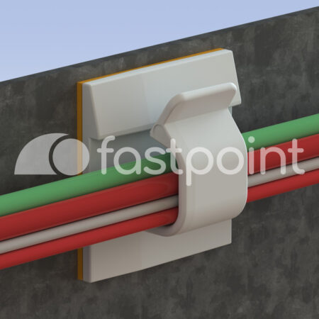 Abrazaderas de cable autoadhesivas de inserción lateral