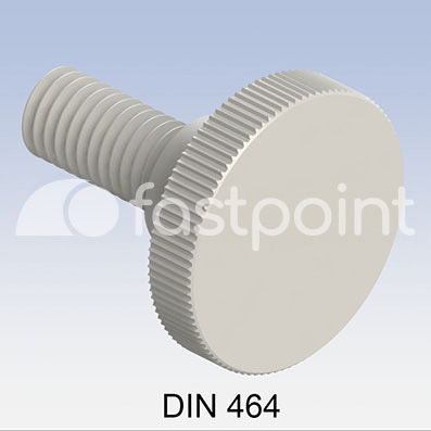 Tornillo moleteado din 464 - 465