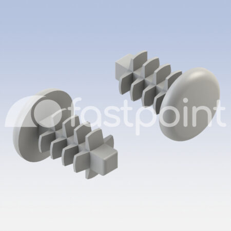 Remache estriado para orificio ø 3.5