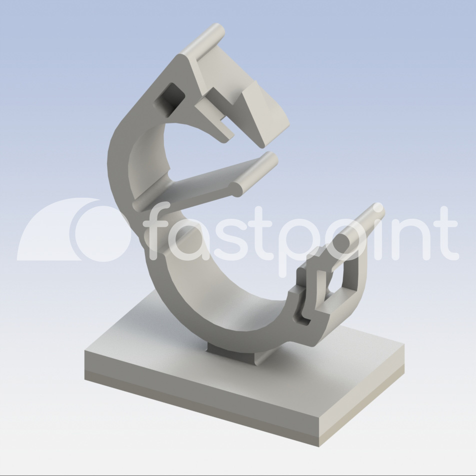 Pasacables adhesivados