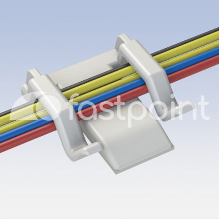 Pasacables adhesivado de inserción lateral