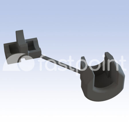 Pasacables de retención para cable plano