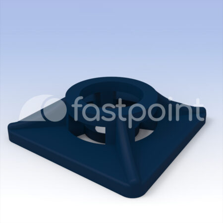 Base adhesiva para bridas y detectable