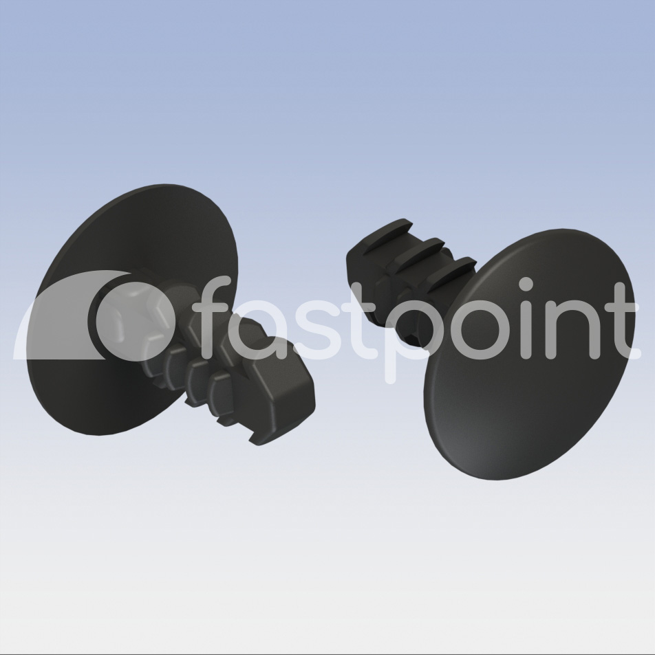 Remache estriado para orificio ø 3.2