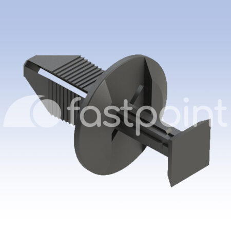 Remache a presión orificio cuadrado