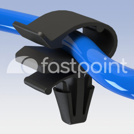 Guía de cables de inserción lateral