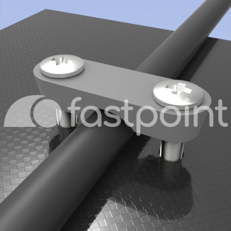 Pasacables de retención por tornillo