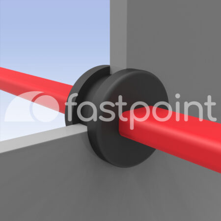 Pasacables para cable plano, orificio ø 8,5