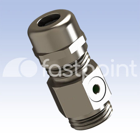 Prensaestopas de ventilación en latón y paso pg