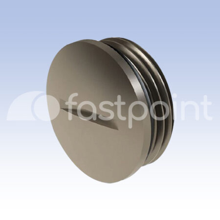 Tapón de latón niquelado rosca pg IP68