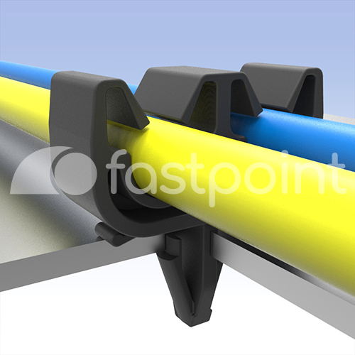 Pasacables de inserción superior