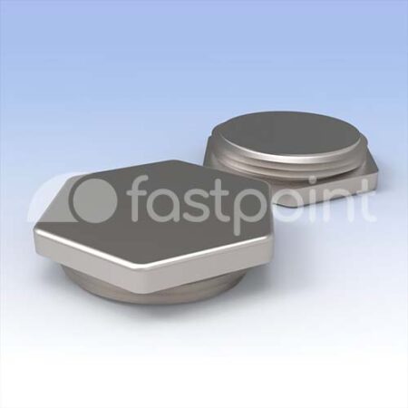 Tapón hexagonal de latón rosca pg - IP54