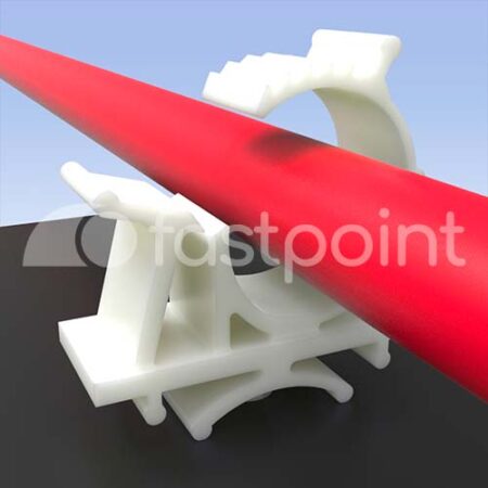 Pasacables con cierre lateral - orificio ø 6,3