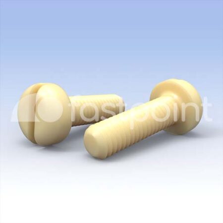 Tornillo de peek cabeza cilíndrica - m3x0.5