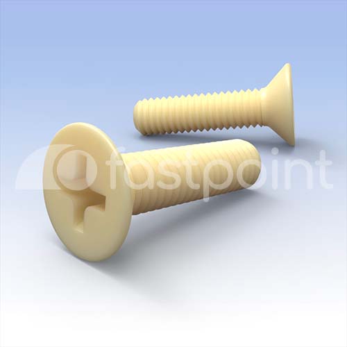 Tornillo avellanado m3 peek