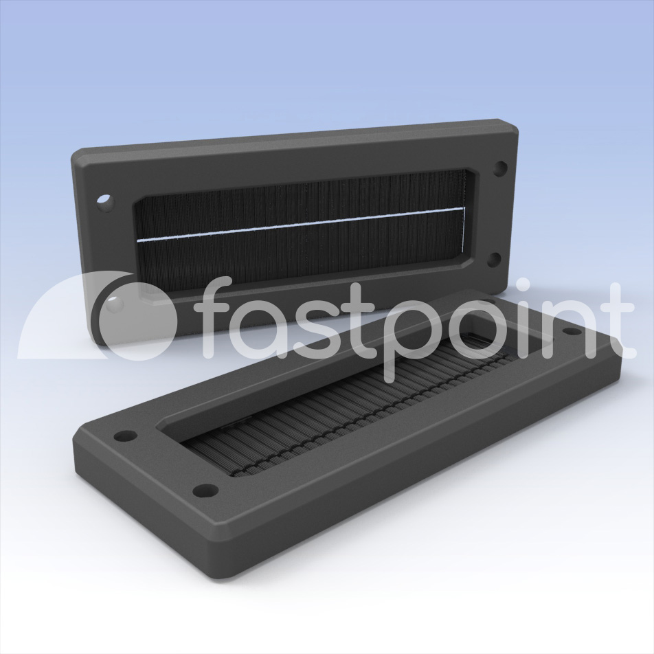 Marco pasacables con cepillo - Imagen 4