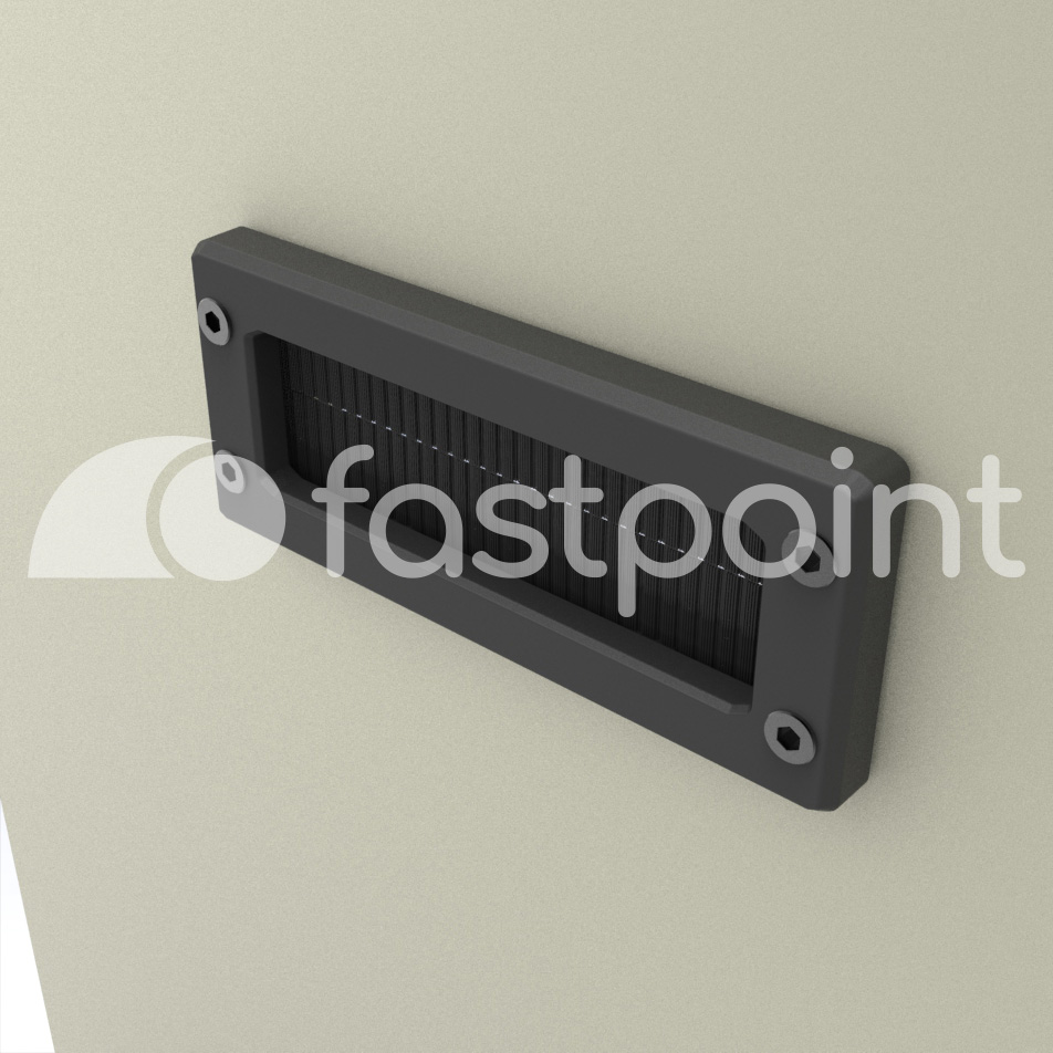 Marco pasacables con cepillo - Imagen 2