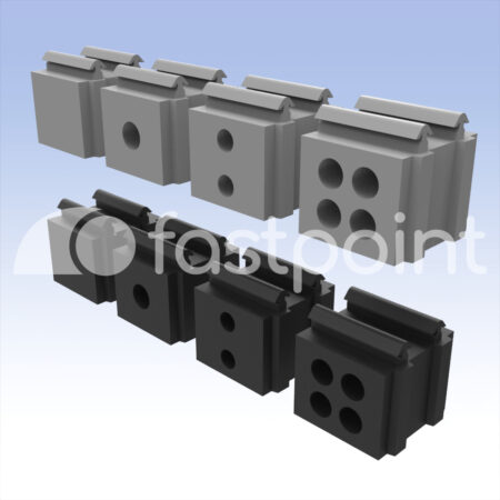 Grommets para pasacables simples, dobles y cuádruples