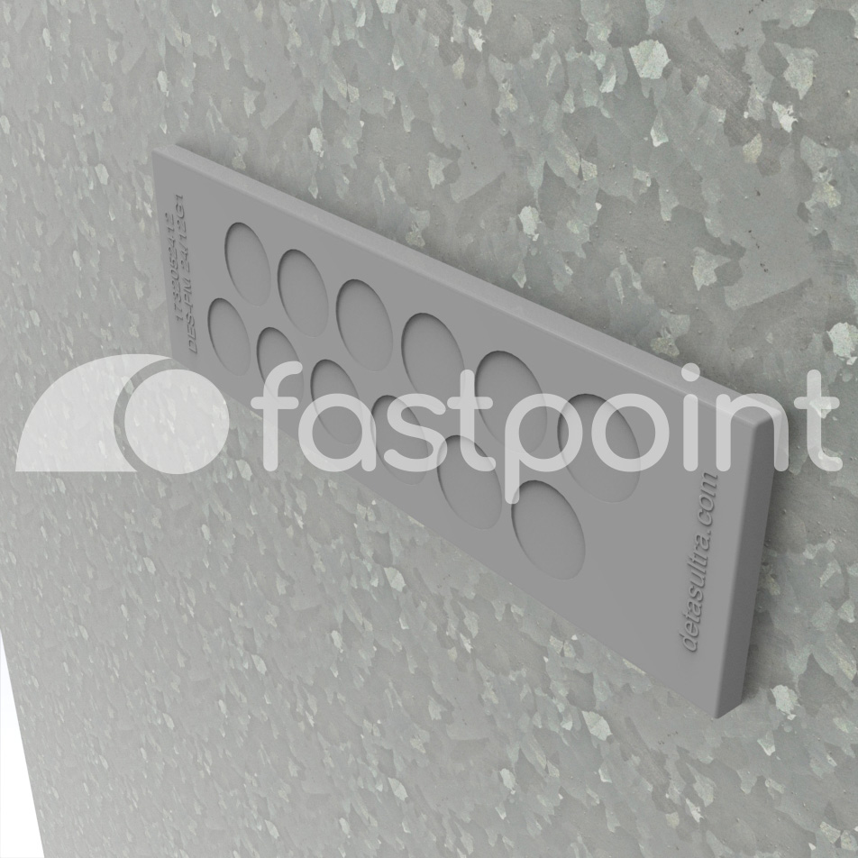 Pasacabl rectangular de doble membrana - Imagen 3