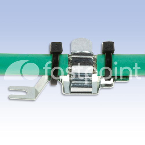 Abrazaderas de escudo con fijación por tornillo