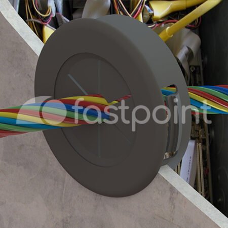 Pasacables rígido - grosor máx. 6,4