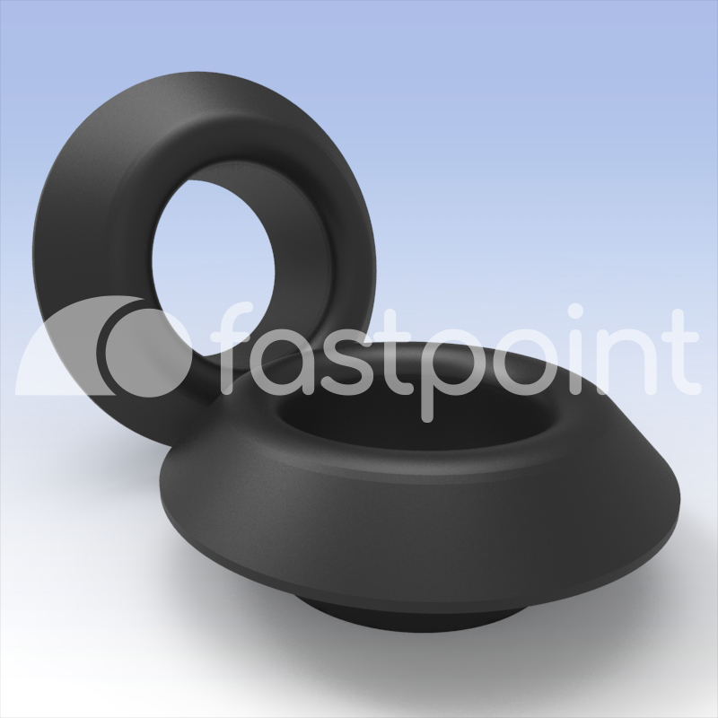 Pasacables de goma termoplástica ul