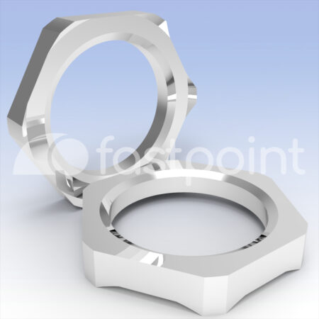 Contratuerca metrica en latón