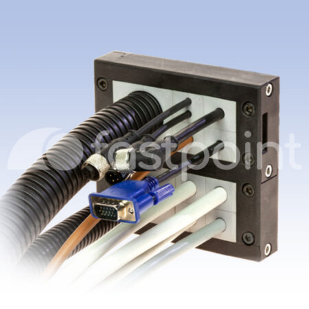 Mazos de cables divisibles para cables con y sin conectores