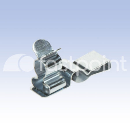 Abrazadera metálica para perfil de 10 x 3 mm