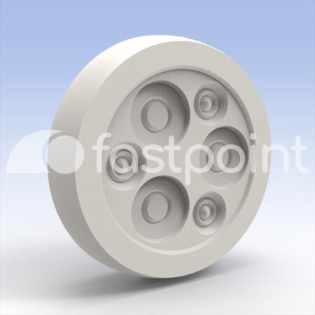 Pasacables multi orificio snap-fit