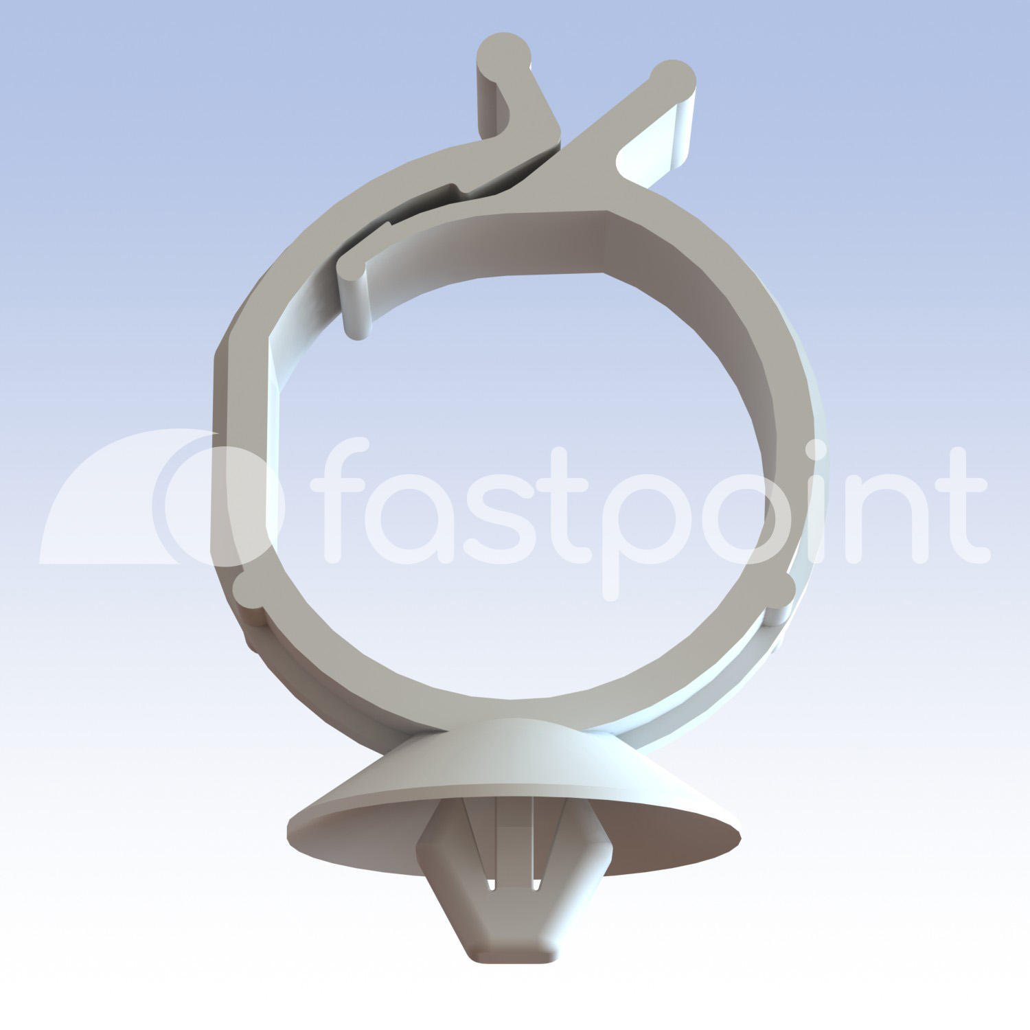 Pasacables de inserción superior con anillo