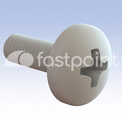 Tornillo de cabeza con ranura en cruz