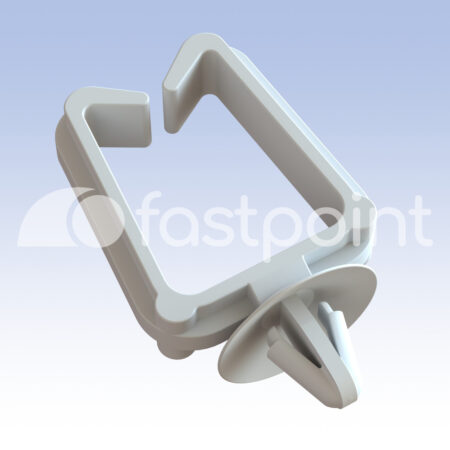 Pasacables de inserción superior para orificio ø 4,8 - 6,5 mm.