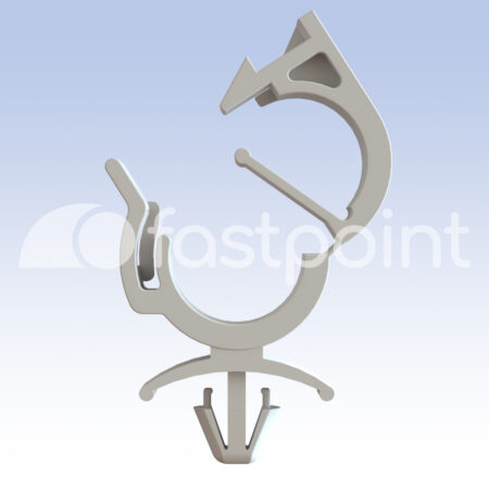 Pasacables con cierre lateral orificio ø 4 mm