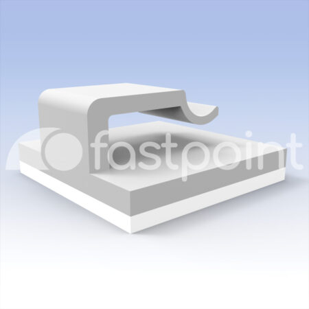 Pasacables adhesivado