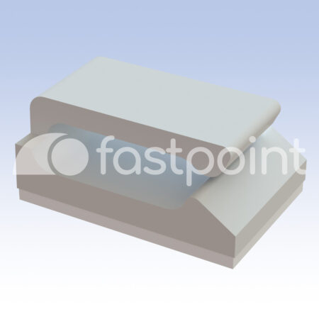 Pasacables adhesivados inserción lateral